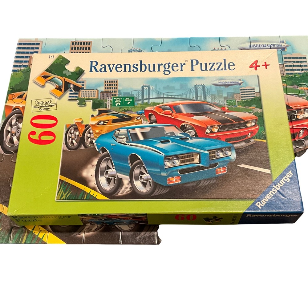 Ravensburger "Muscle Cars" 60-piece puzzle